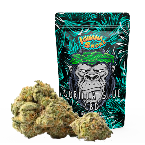 Flores Gorilla Glue CBD 2g +1g gratis